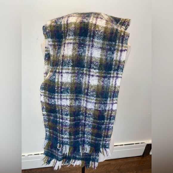 60’’x22’’ || SIMONS mix of mohair scarf || made in France || Colourful scarves - Picture 6 of 8